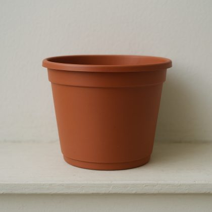 Maceta plástica redonda de 25 cm